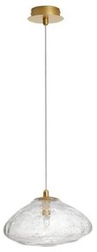 Pendul modern design decorativ KING auriu D-26cm