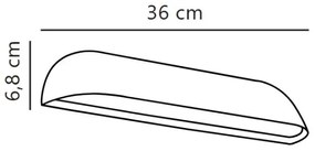 Nordlux - Aplică LED de perete pentru exterior FRONT LED/11W/230V IP44