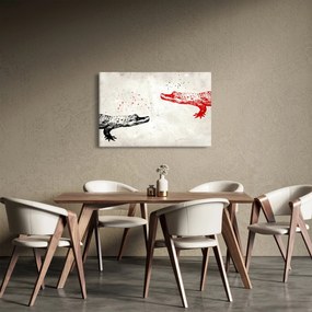 Tablou - Crocodili (90x60 cm)
