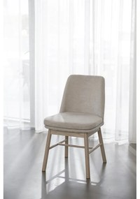 Scaune de dining bej 2 buc. Amesbury – Rowico