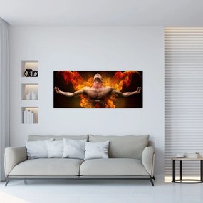 Tablou - Putera de bărbat (120x50 cm)