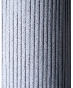 Pernă decorativă pentru copii albastră cu tapițerie din catifea reiată Roll – Wigiwama