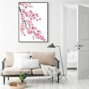 Poster - Copac înflorit (A4)