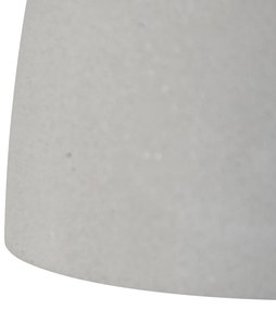 Moderne hanglamp zwart met grijs beton 3-lichts - Eton