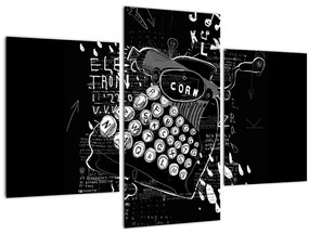 Tablou - Desen în stilul lui Banksy (90x60 cm)