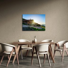 Tablou - Dimineața în Alpi Tirol (70x50 cm)