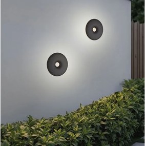 Aplica LED 3000K pentru fatade IP54 SPLASH negru