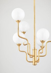 Candelabru design modern ONYX cu 6 surse de lumina