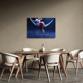 Tablou pe sticlă - Frumusețe pe lună (70x50 cm)