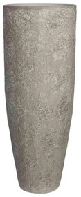 Květináč Dax, barva bílá s vysokým leskem, více velikostí - PotteryPots Mărime: L - v. 80 cm, ⌀ 36 cm