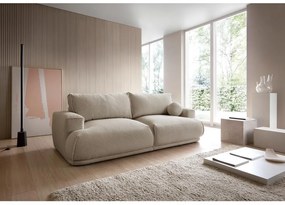 Canapea trei locuri Dita 3  (taupe + negru). 1100482