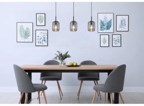 Lustră pe cablu KAMMI 3xE27/60W/230V Globo 15559-3H