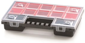 Organizator servieta 28,7 × 18,6 × 5 cm, cutii, rosu