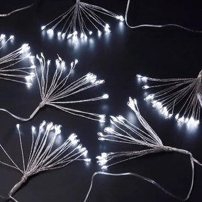 BRILAGI - LED șir luminos de exterior pentru Crăciun 300xLED 7m IP44 alb rece efect de artificii