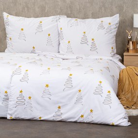 Lenjerie de pat 4Home Christmas tree , 160 x 200 cm, 70 x 80 cm, 160 x 200 cm, 70 x 80 cm