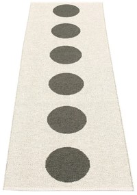 Covor tip traversă pentru interior și exterior gri închis 70x225 cm Vera Charcoal – Pappelina