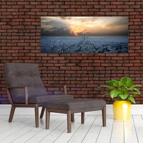 Tabloul - Paris din înâlțime (120x50 cm)
