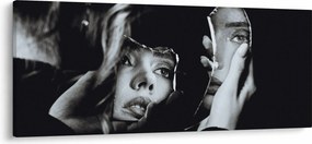 Tablou - Privind în oglindă (120x50 cm)