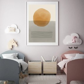 Poster - Abstracție pictată (A4)