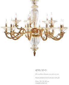 Candelabru LUX realizat manual Charlotte