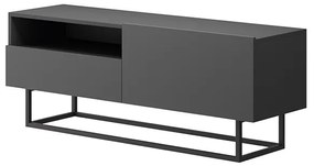 Comoda TV fara baza Culoare Grafit, SPRING ERTVSZ120
