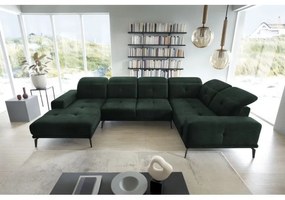 Colțar Neviro 350cm verde