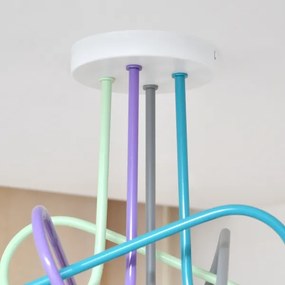 Lustr LED OXFORD 4xE27/10W/230V montat plafonieră