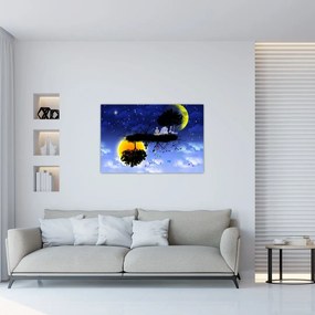 Tablou - Reflecția echilbrului (90x60 cm)