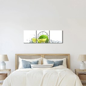 Tablou - Limes (cu ceas) (90x30 cm)