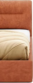 Pat Marsel Tapitat cu Saltea 120/140/160/180x200cm - 120x200