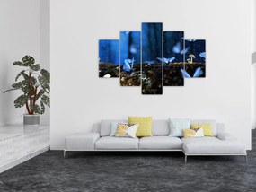 Tablou cu fluturi alabstre (150x105 cm)
