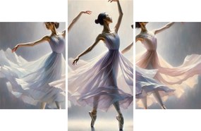 Tablou - Trei balerine (90x60 cm)