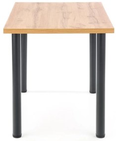 Masa de bucaterie Modex 2 Maxi, stejar wotan / negru
