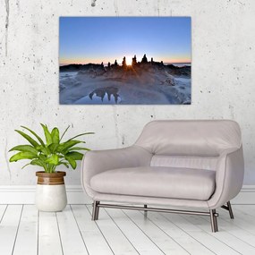 Tablou cu scenerie de nisip (90x60 cm)