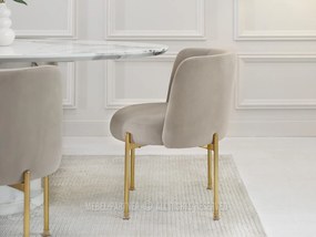 Scaun Charliez (bej + auriu). 1110979