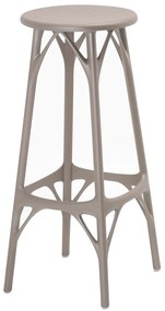 Scaun pentru bar A.I. STOOL LIGHT, î. 75 cm, diferite culori - Kartell Culoare: gri