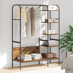 vidaXL Suport pentru Hârtie Maro 120 x 44 x 160 cm Lemn compozit