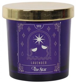 Lumanare magica cu parfum de levantica Tarot Candles - The Star 8 cm