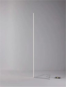 Lampadar LED design modern liniar V-LINE alb