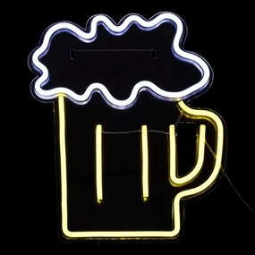 Atmosphera - Decorațiune neon LED pentru perete BEER LED/5V