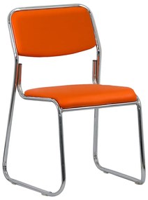 Scaun de conferinta HRC 604 portocaliu
