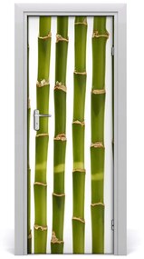 Autocolante pentru usi Bamboo ușă