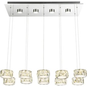 Lustră LED pe cablu Globo 49350-92H AMUR LED/92W/230V 4000K