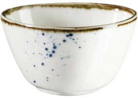 Mäser Bol oval Pintar Puncte alb-albastre 7 x 6 cm, S