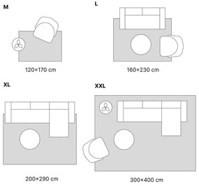 Covor crem din lână 133x190 cm Calisia M Smooth – Agnella