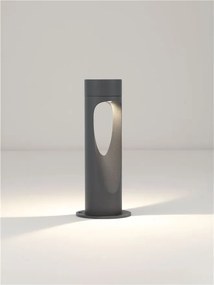 Stalp exterior IP65 LED ROW antracit H-30cm