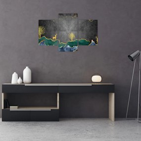 Tablou - Munții (90x60 cm)