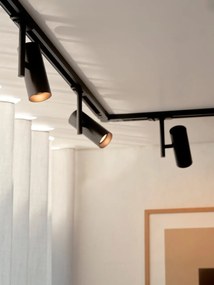 Set, Sina 1 metru Nordlux Link cu 3 Spoturi directionabil Jerome negru