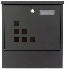 Acél postaláda