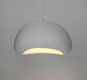 Lustra suspendata design decorativ Cloud alb 120cm